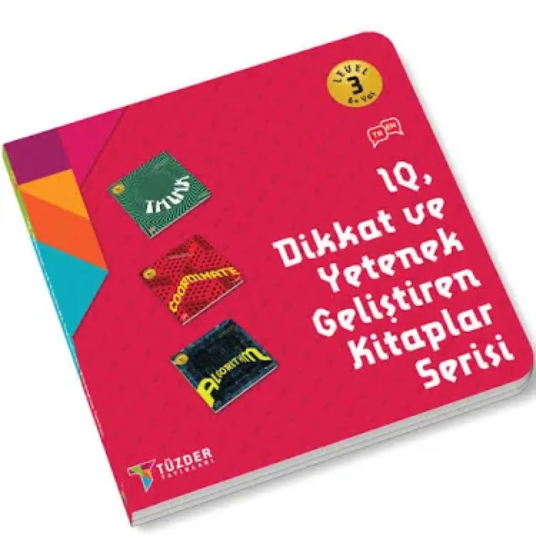 6+ Yaş Level 3 - IQ Dikkat ve Yetenek Geliştiren Kitaplar Serisi