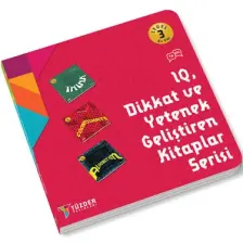 6+ Yaş Level 3 - IQ Dikkat ve Yetenek Geliştiren Kitaplar Serisi
