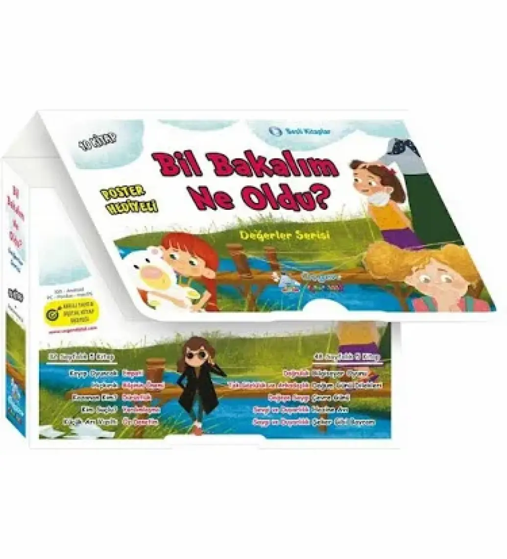 2. Sınıf Hikaye Kitabı Seti Bil Bakalım Ne Oldu? Serisi 10 Kitap Üçgen Çocuk