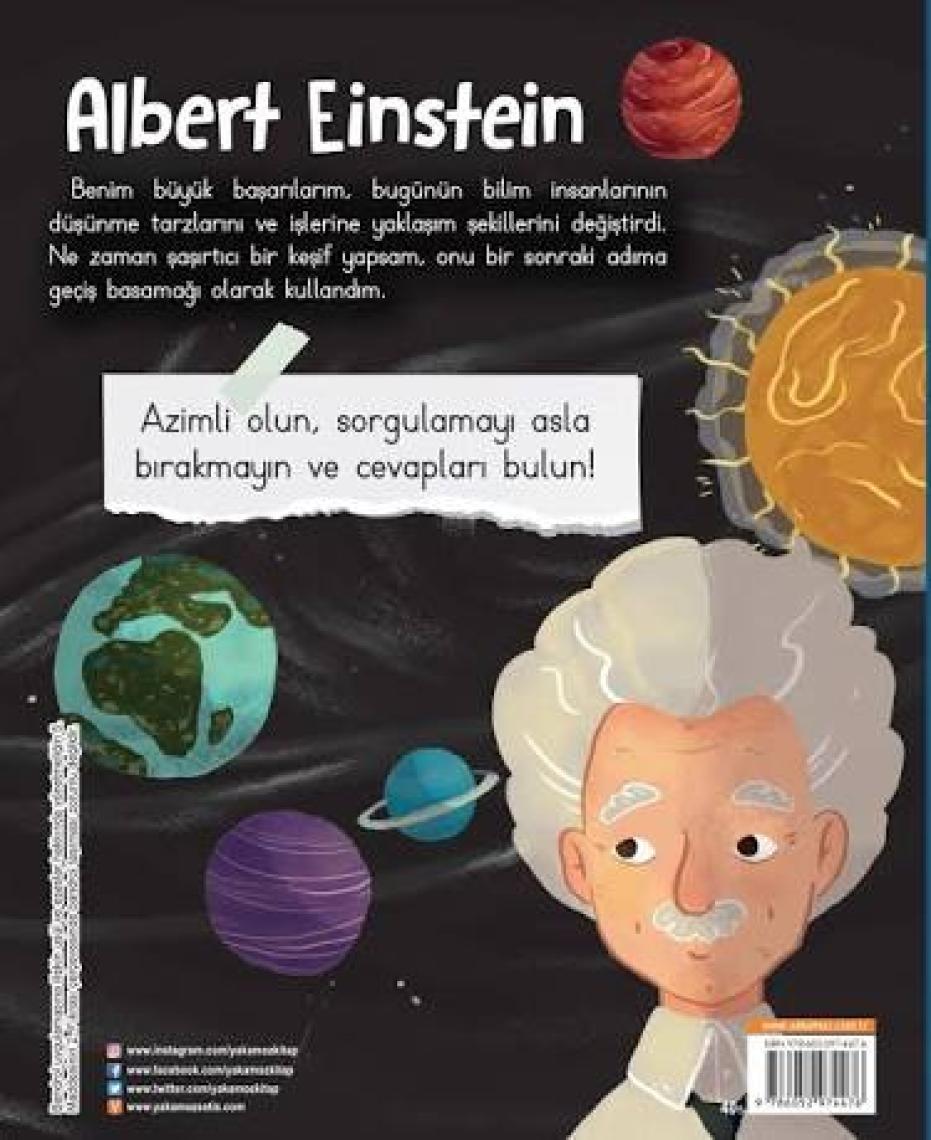 Ünlü Dahiler Serisi Albert Einstein - Igeo Studio