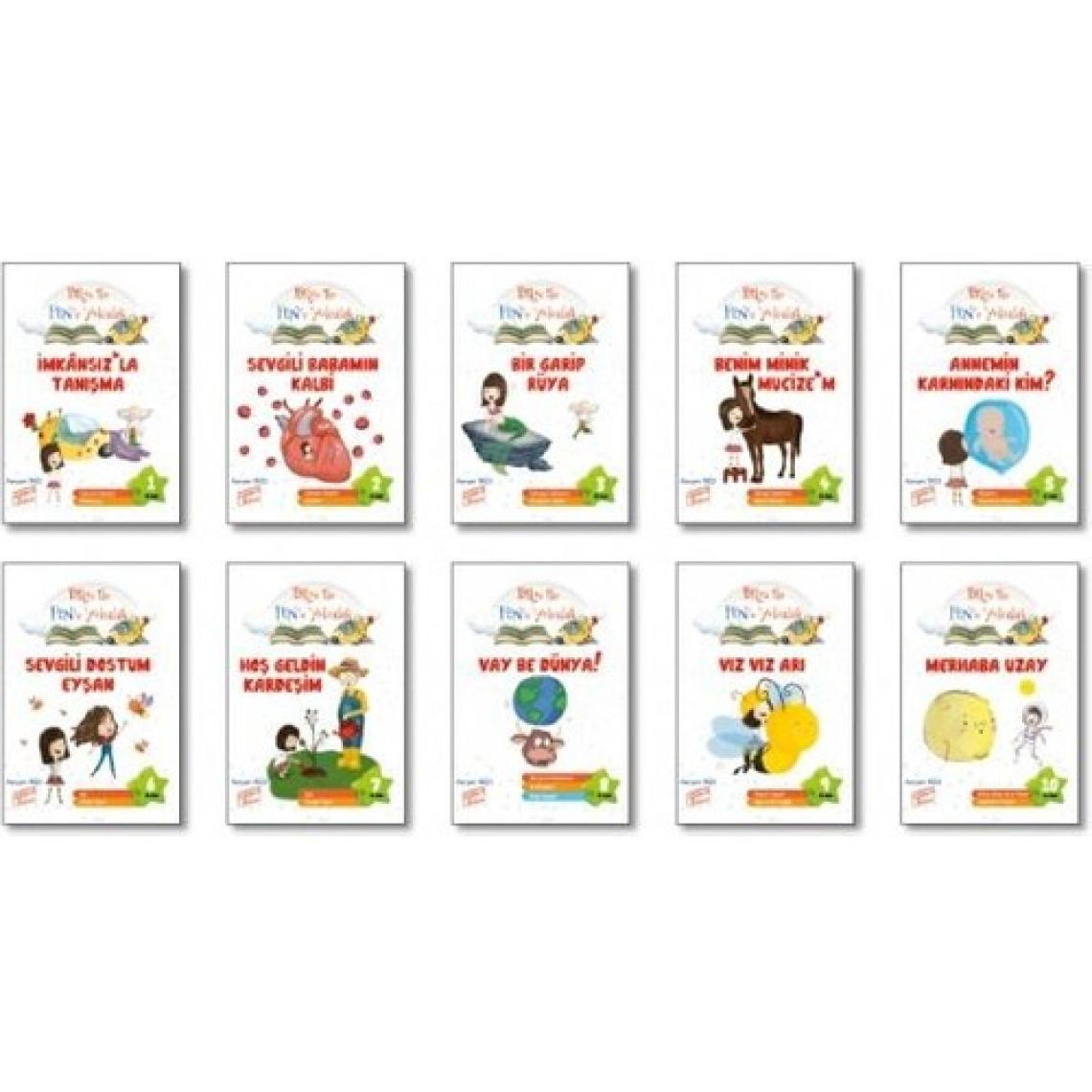 Gizemli Bahçe Yayınları 3.Sınıflar Bilge İle Fene Yolculuk 10 Kitap