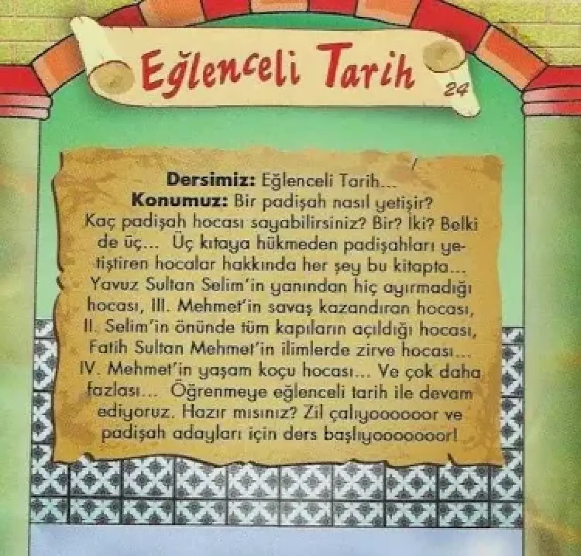 Hocam Sağolsun! İmza: Padişah
