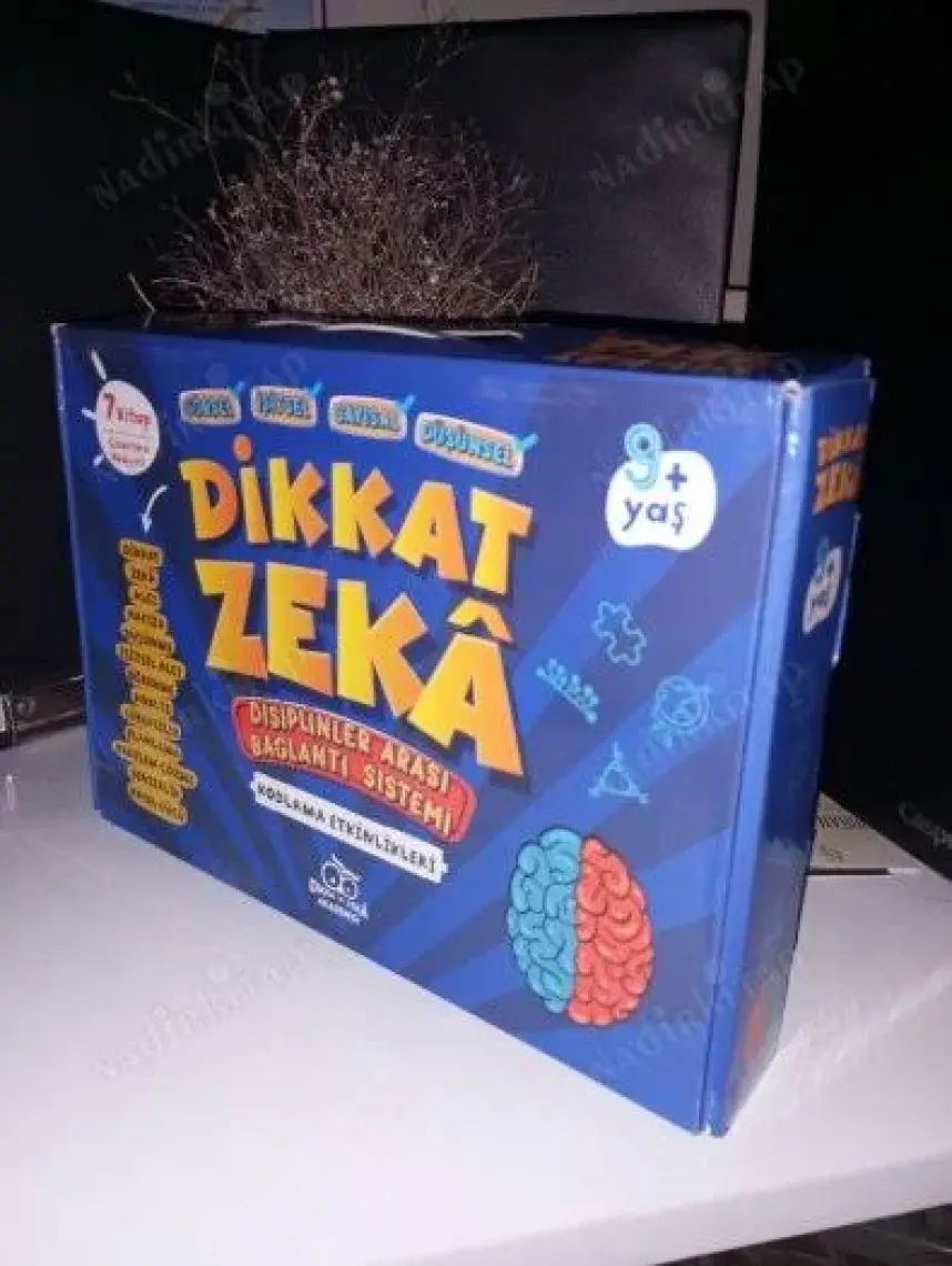 Dikkat  Zeka 3. Sınıf Seti  9 Yaş (7 Kitap) - Mehmet Türkdoğan