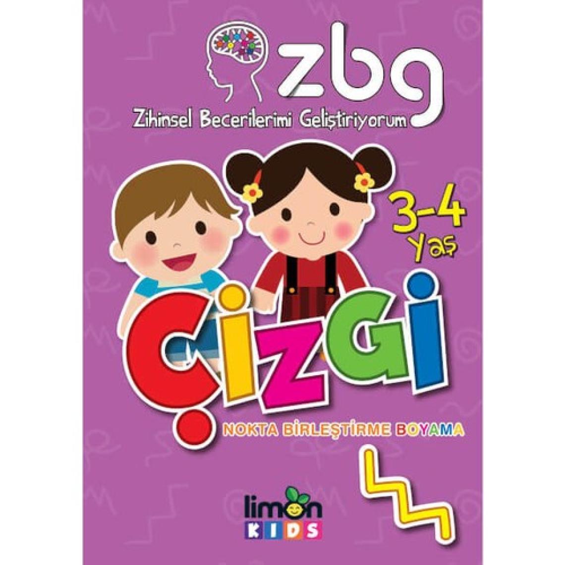 ZBG Zihinsel Becerilerimi Geliştiriyorum: Çizgi (3-4 Yaş)