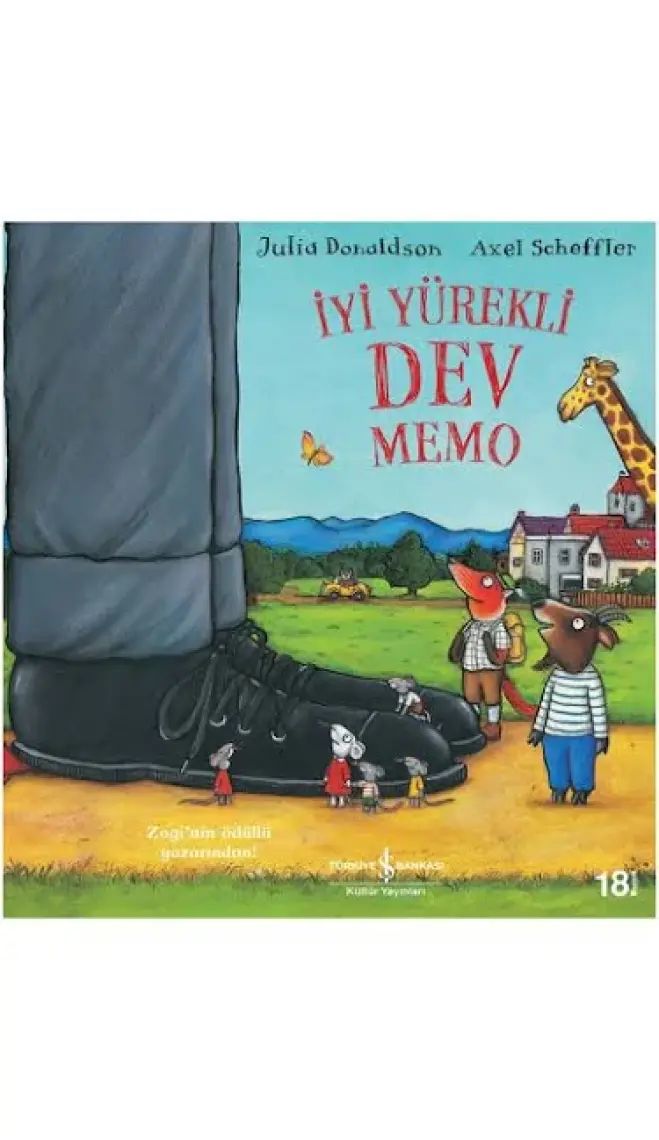 İyi Yürekli Dev Memo - Julia Donaldson