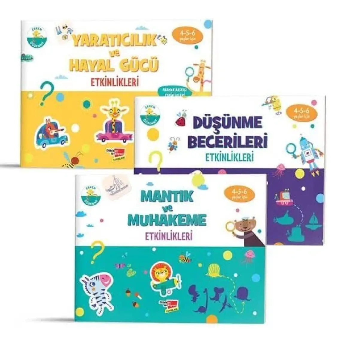 Yaratıcılık ve Hayal Gücü Etkinlikleri - 4 - 6 Yaş