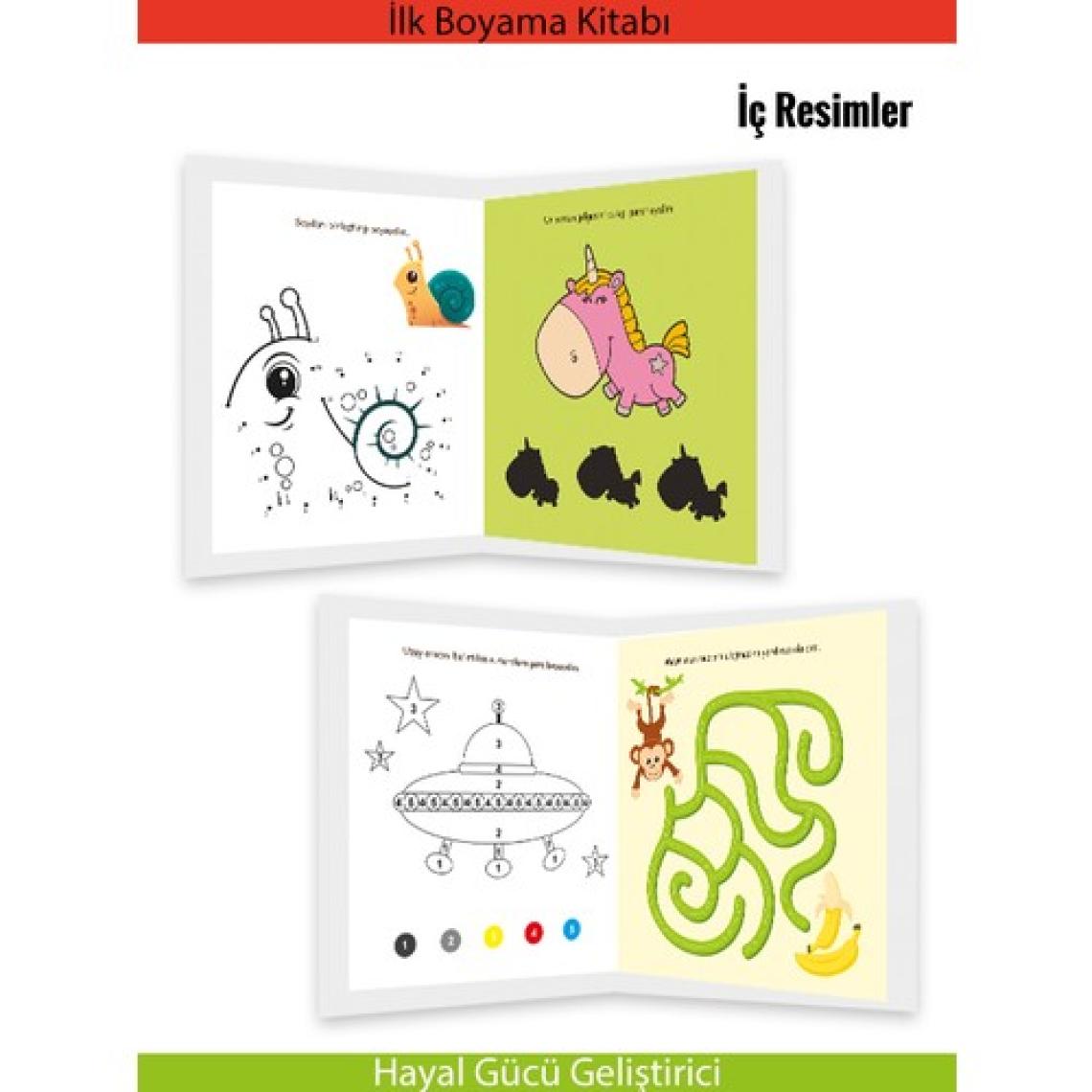 Etkinliklerle Boyama Kitabı 1