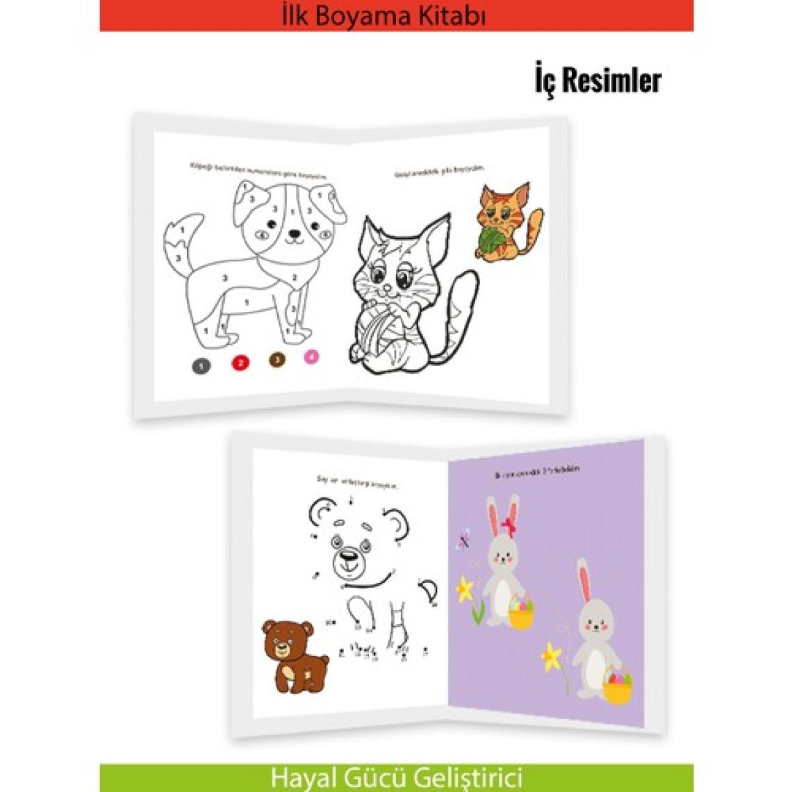 Etkinliklerle Boyama Kitabı 1