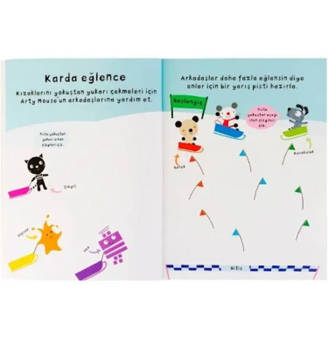 Arty Mouse - Çizgi Etkinlikleri