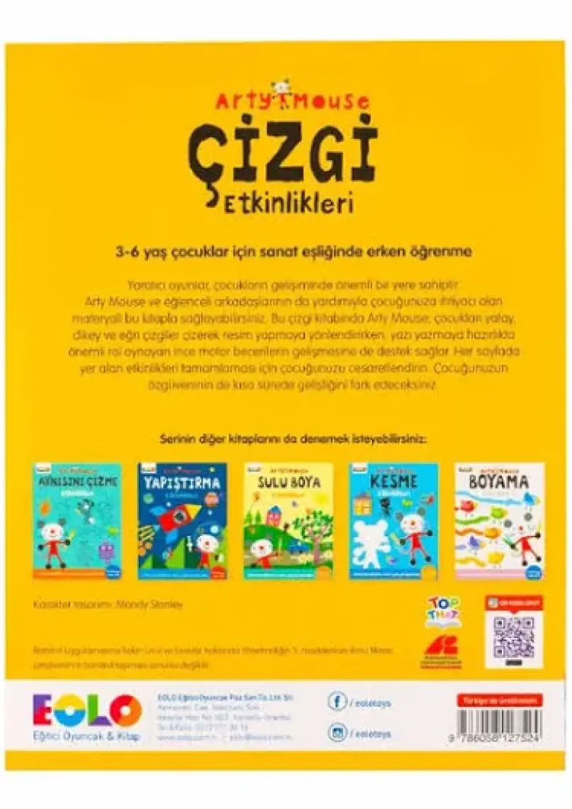 Arty Mouse - Çizgi Etkinlikleri
