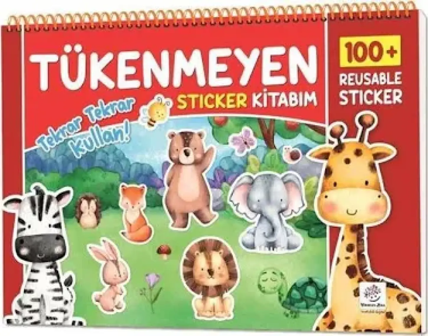 Yükselen Zeka Tükenmeyen Stickers Kitabım