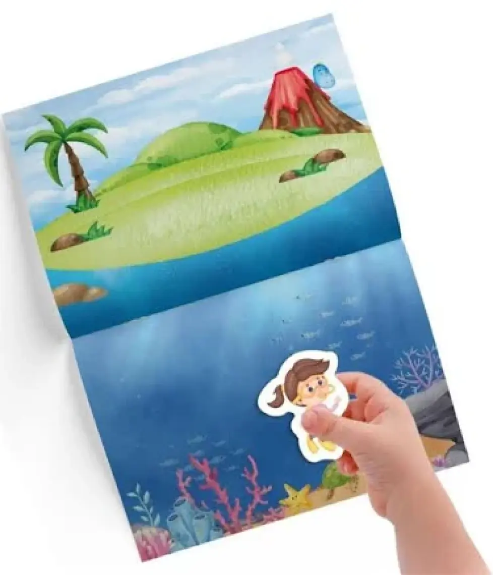 Yükselen Zeka Tükenmeyen Stickers Kitabım