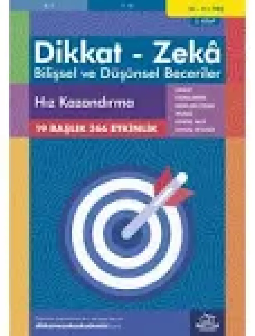 Dikkat ve Zeka Akademisi 10-11 Yaş Bilişsel ve Düşünsel Beceriler Hız Kazandırma 3. Kitap