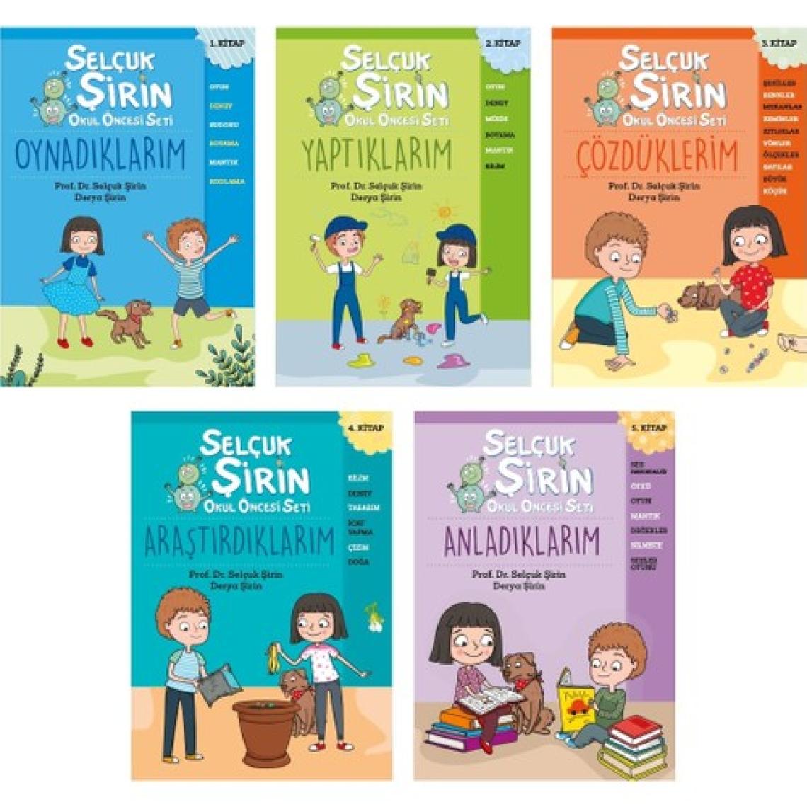 Selçuk Şirin Okul Öncesi Kutulu 5 Kitap Set - Selçuk Şirin – Derya Şirin