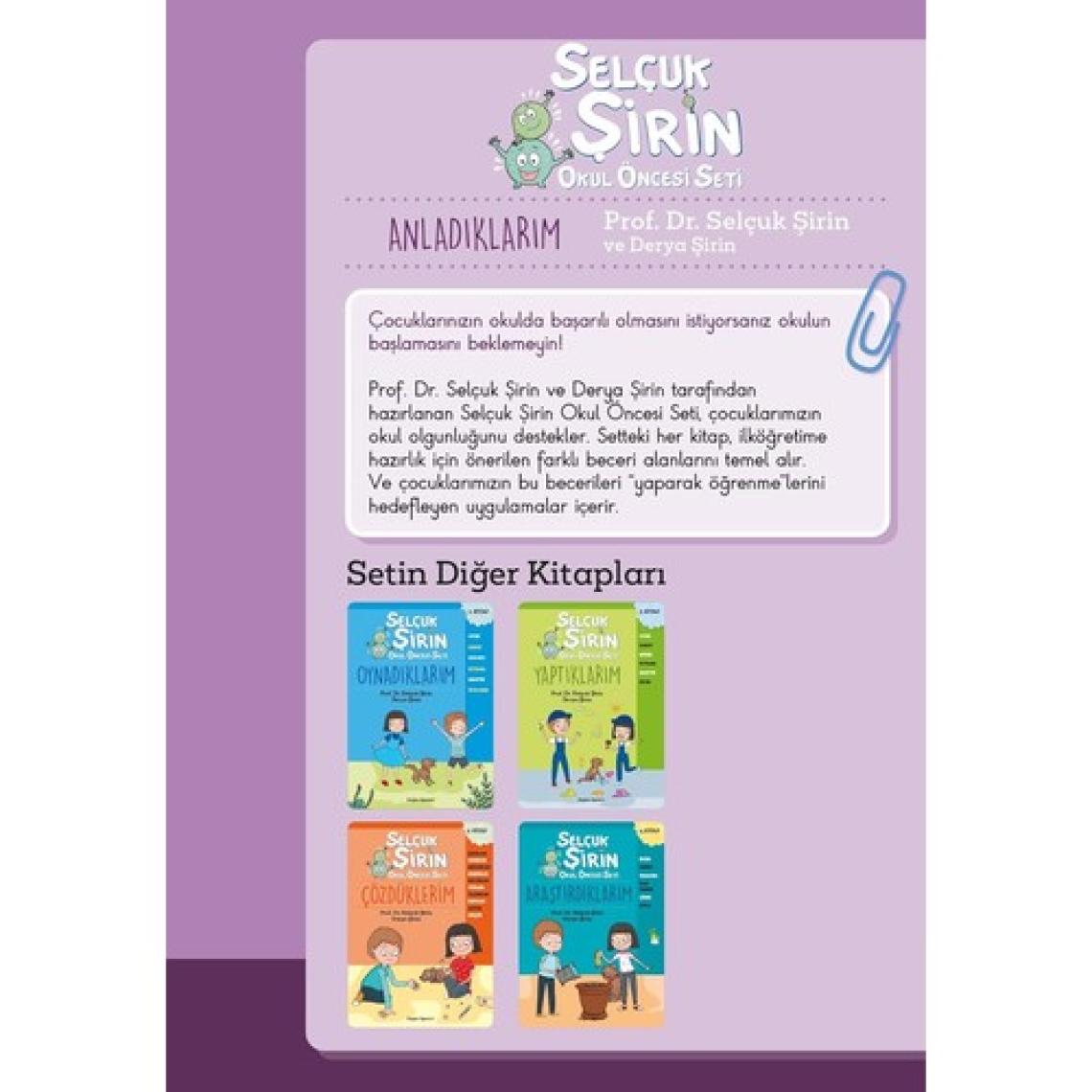 Selçuk Şirin Okul Öncesi Kutulu 5 Kitap Set - Selçuk Şirin – Derya Şirin