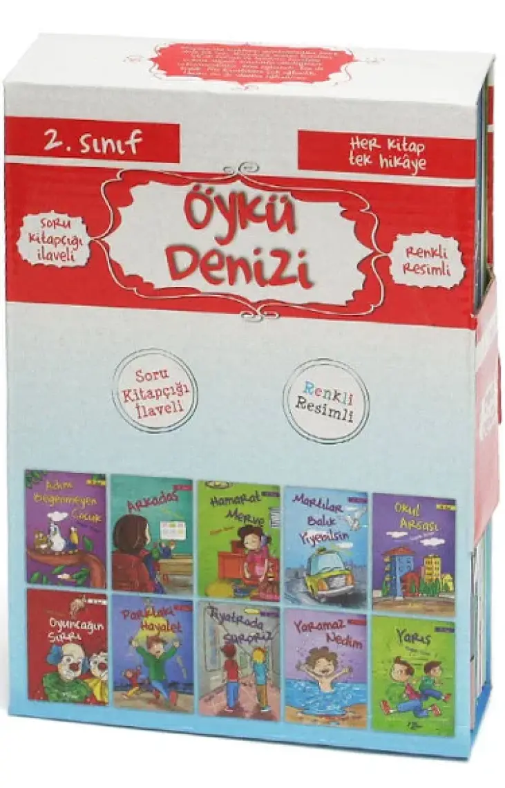 Öykü Denizi 10 Kitap 2. Sınıflar İçin