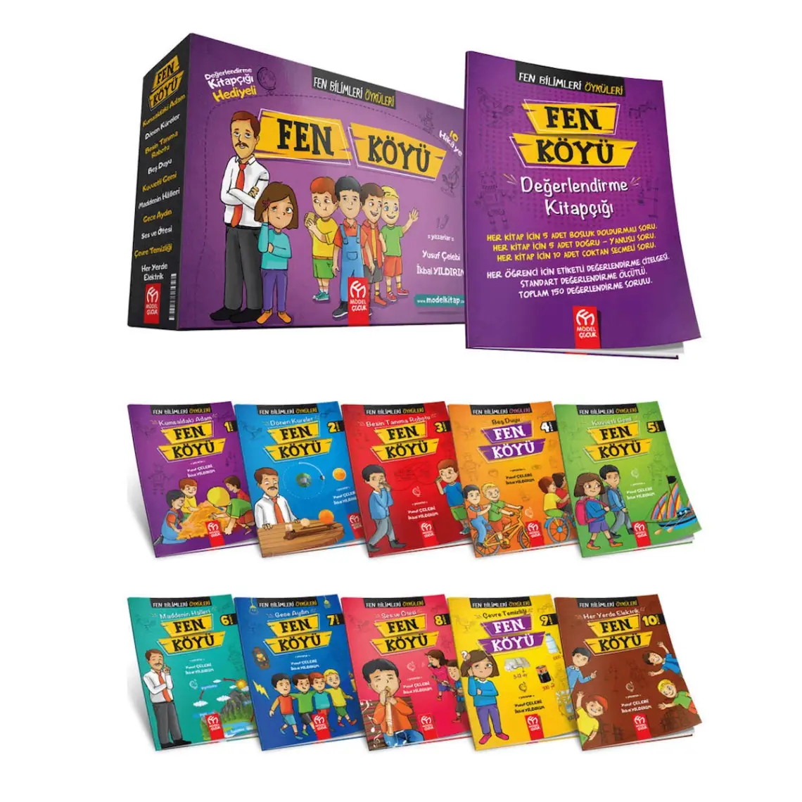 Eğitim Yayınları 3. Ve 4.Sınıf Fen Köyü Hikaye Seti 10 Kitap