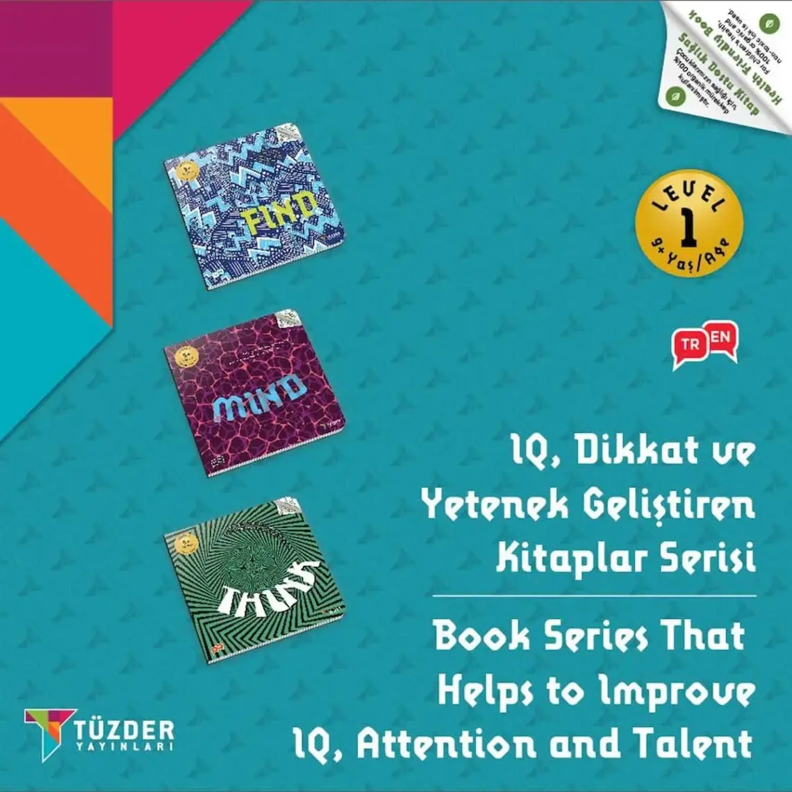 Iq, Dikkat ve Yetenek Geliştiren Kitaplar Serisi 6'lı Set 9+Yaş
