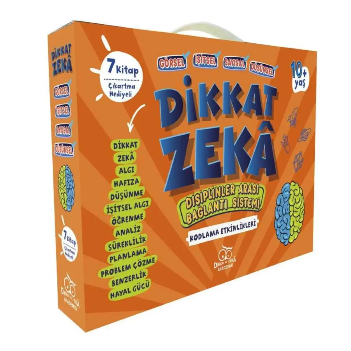 Dikkat  Zeka 4. Sınıf Seti  10 Yaş (7 Kitap) - Mehmet Türkdoğan