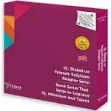 TÜZDER Yayınları 4+ Yaş 6'lı Set / Iq Dikkat ve Yetenek Geliştiren Kitaplar Serisi