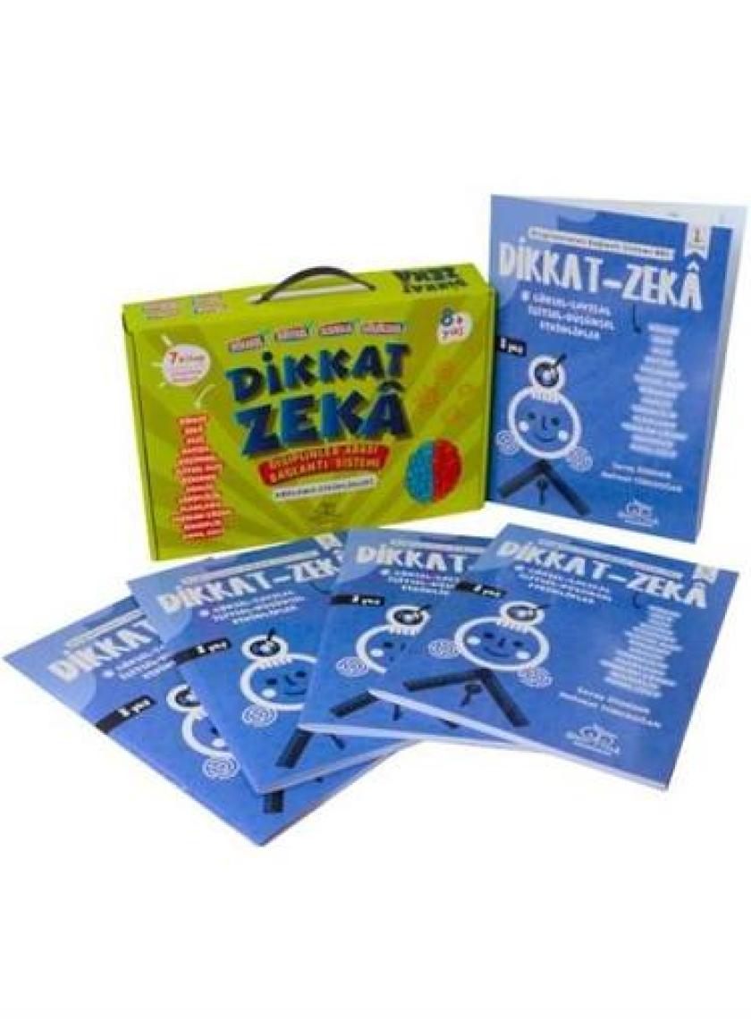 Dikkat  Zeka 2. Sınıf Seti  8 Yaş (7 Kitap) - Mehmet Türkdoğan