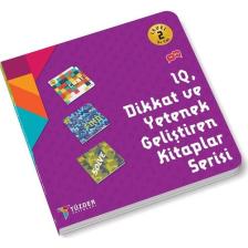IQ Dİkkat ve Yetenek Geliştiren Kitaplar Serisi Level 2 (3 Kitap Takım) 5+ Yaş