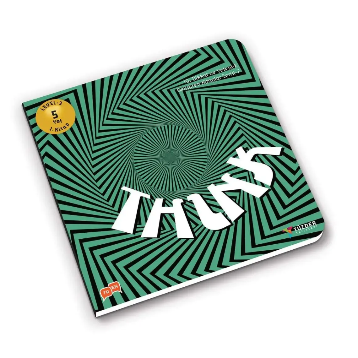 Think - 5+ Yaş Level 3 - IQ Dikkat ve Yetenek Geliştiren Kitaplar Serisi 7