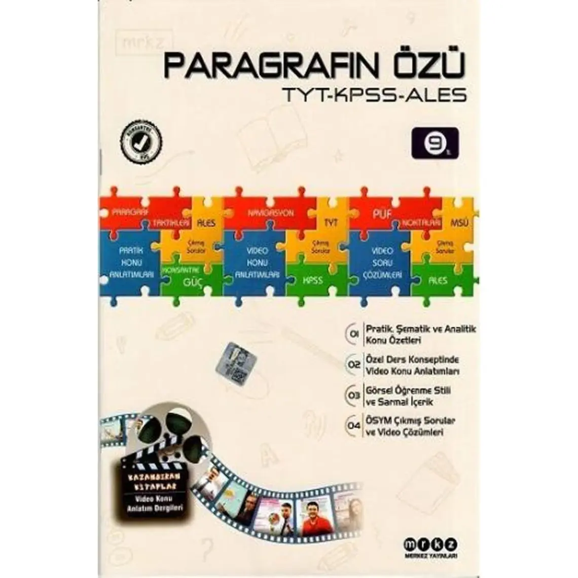 Merkez Yayınları TYT KPSS ALES Paragrafın Özü