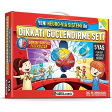 Adeda Yayıncılık Osman Abalı Adeda Neuro Via Dikkati Güçlendirme Seti 5 Yaş + Görsel Dikkat Testi