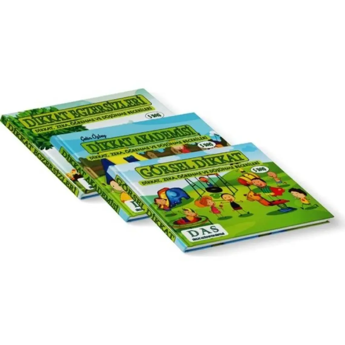 Dikkat Geliştirme Seti 5 Yaş (3 Kitap)