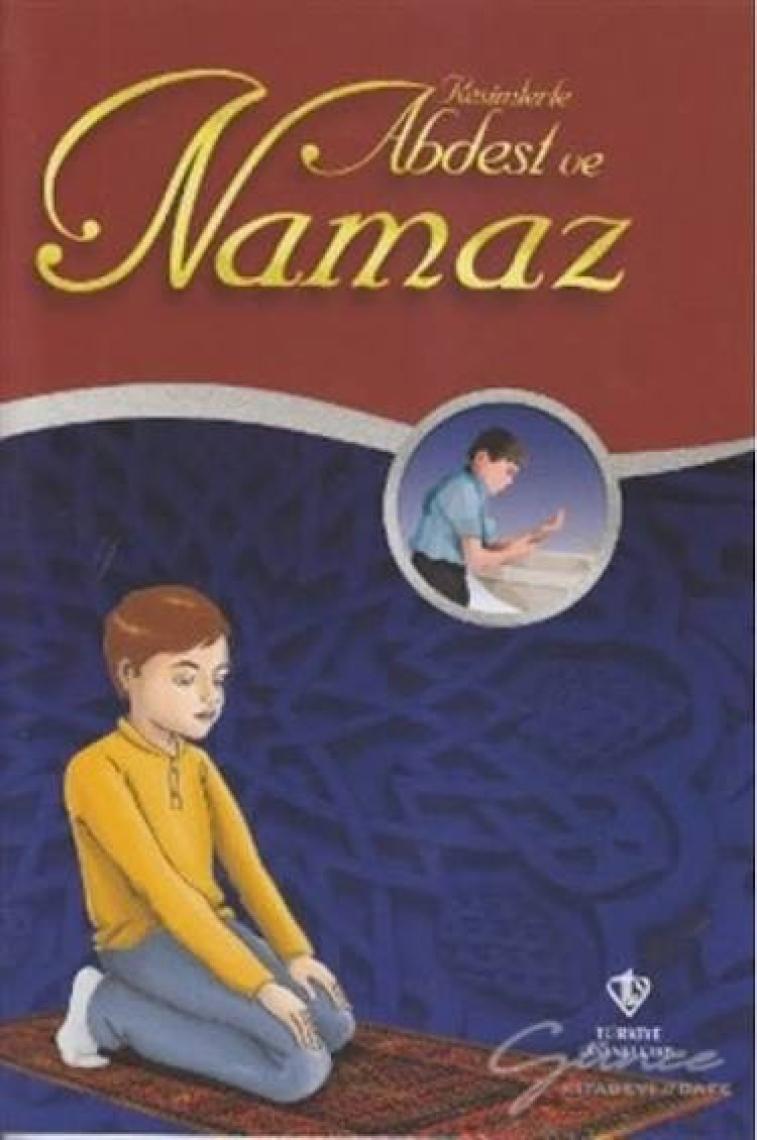 Resimlerle Abdest ve Namaz (Orta Boy)