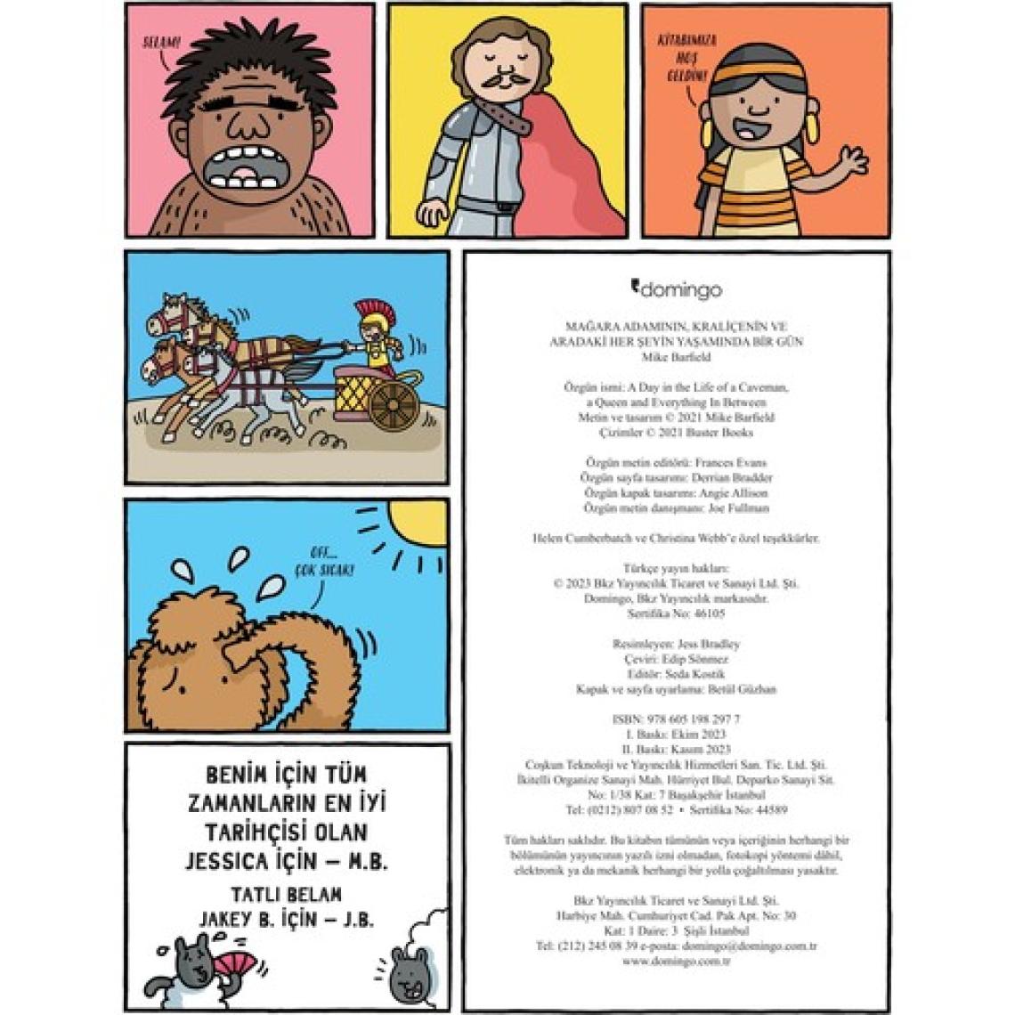 Mağara Adamının, Kraliçenin ve Aradaki Her Şeyin Yaşamında Bir Gün - Mike Barfield - Jess Bradley
