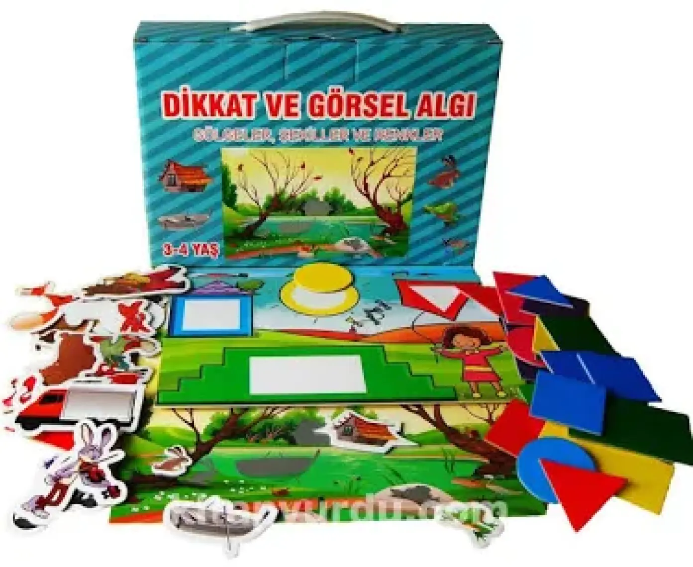Dikkat ve Görsel Algı : Gölgeler, Renkler ve Şekiller