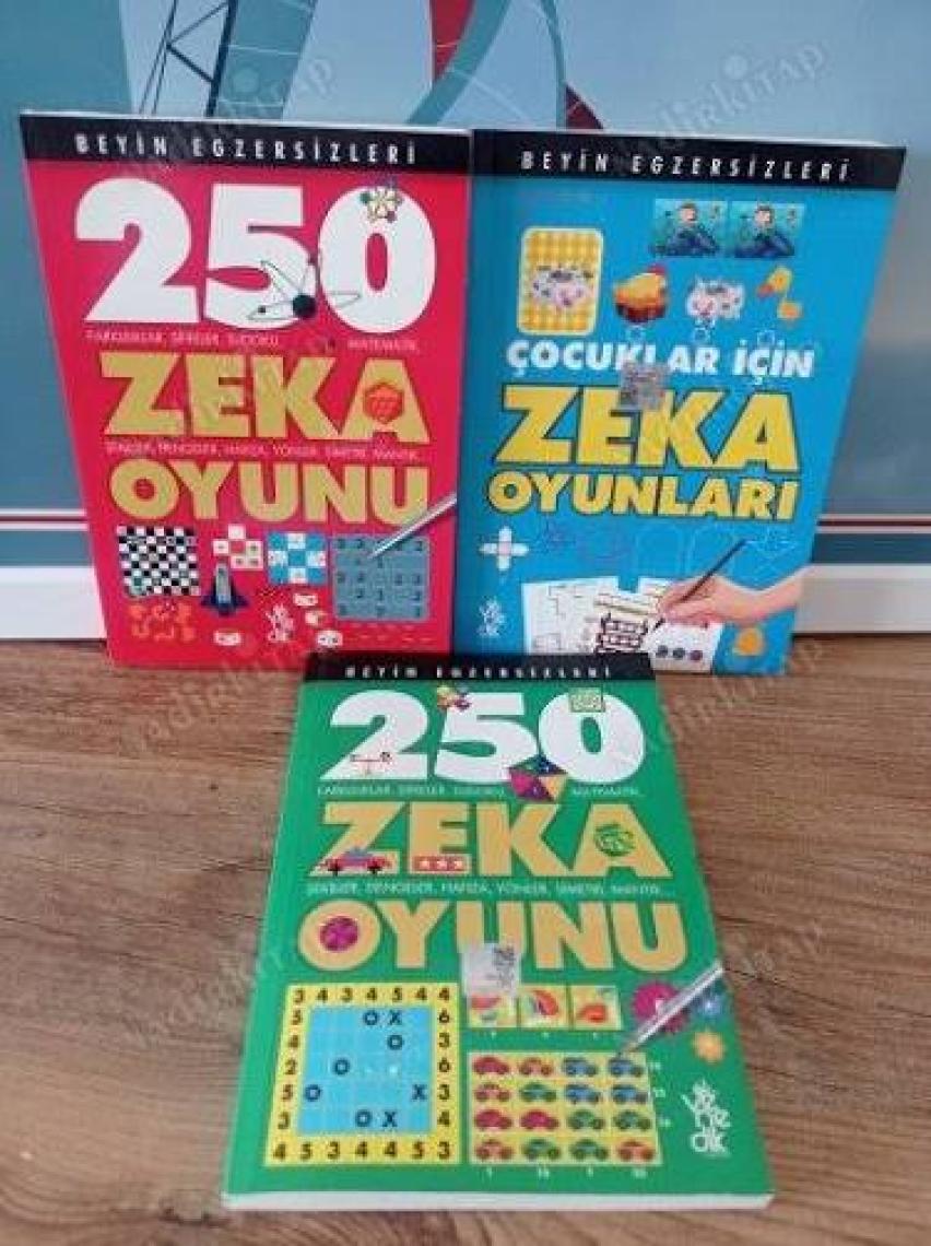 250 Zeka Oyunu Beyin Egzersizleri-1