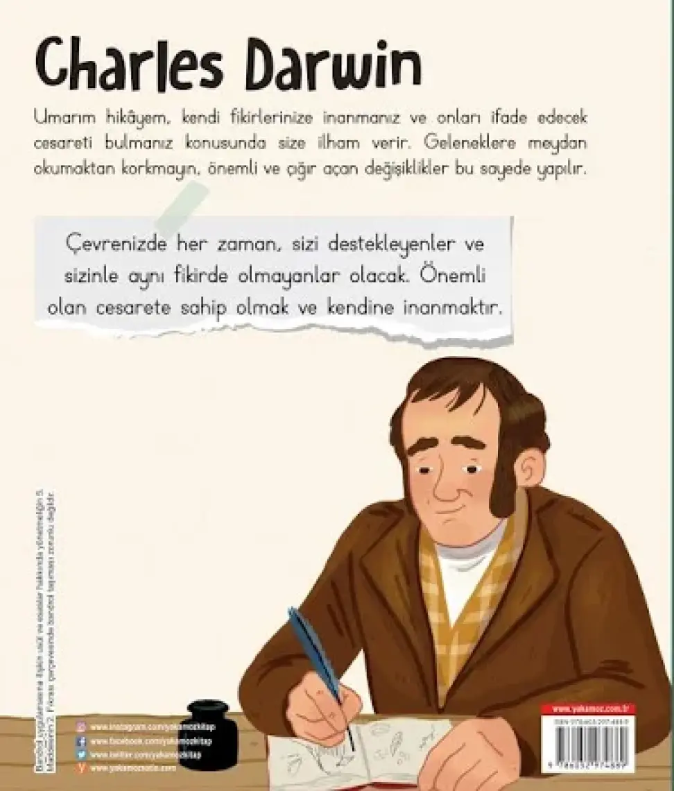 Ünlü Dahiler Serisi - Charles Darwin - Igeo Studio