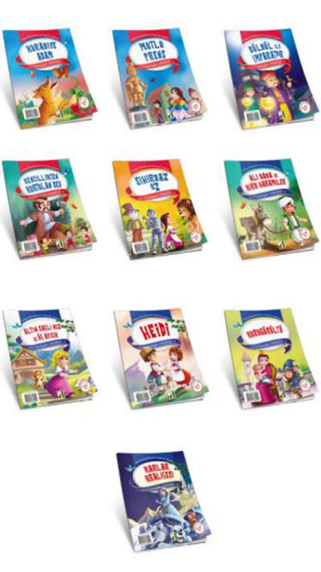Gülümseyen Masallar 10 Kitap