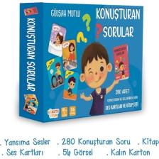 Konuşturan Sorular - Ses Kartları ve Kitap Seti