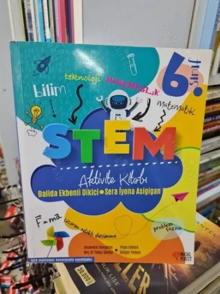 Stem Aktivite Kitabı 6.Sınıf - Dalida Ekbenli Dikici - Sera İyona Asigigan