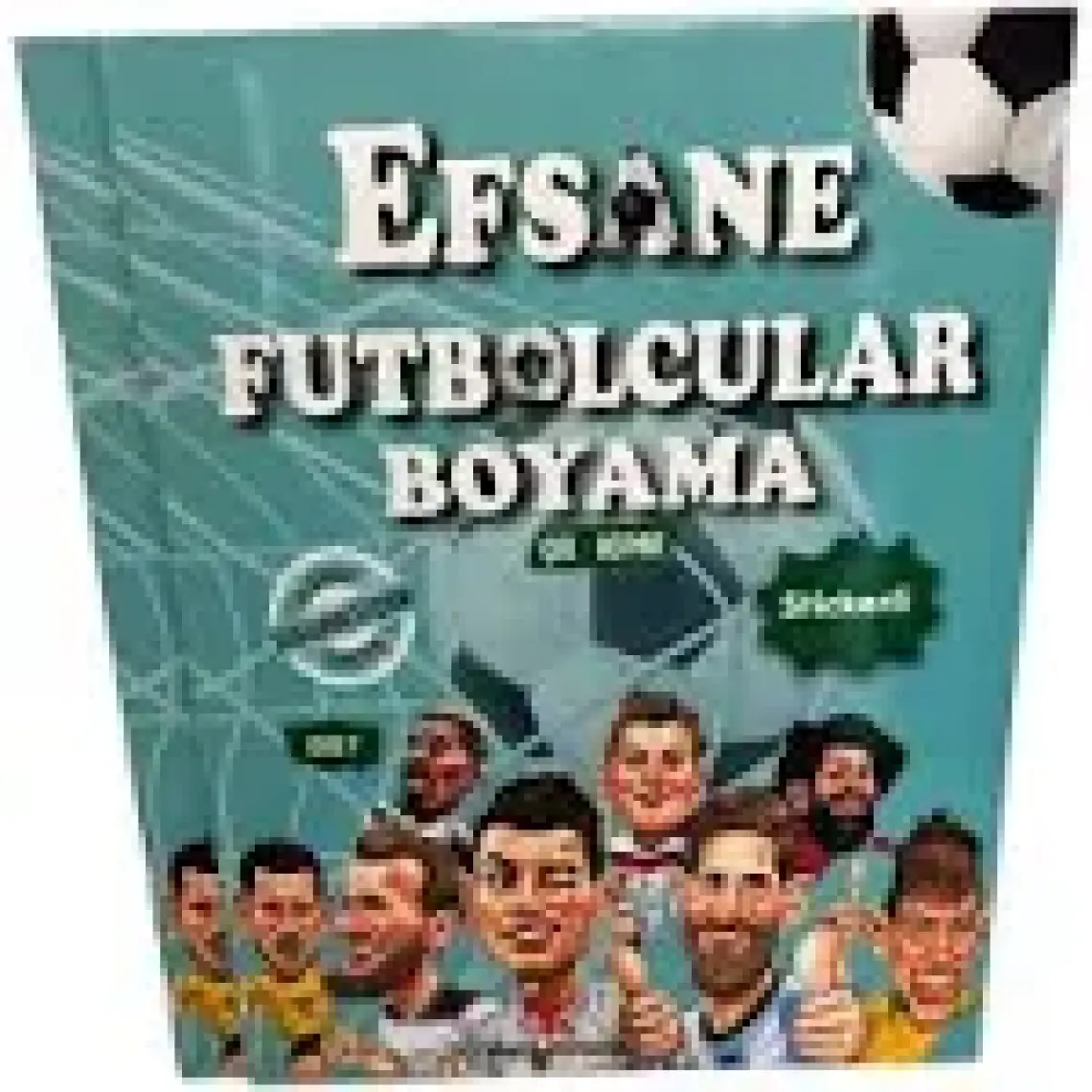 Efsane Futbolcular Boyama Kitabı