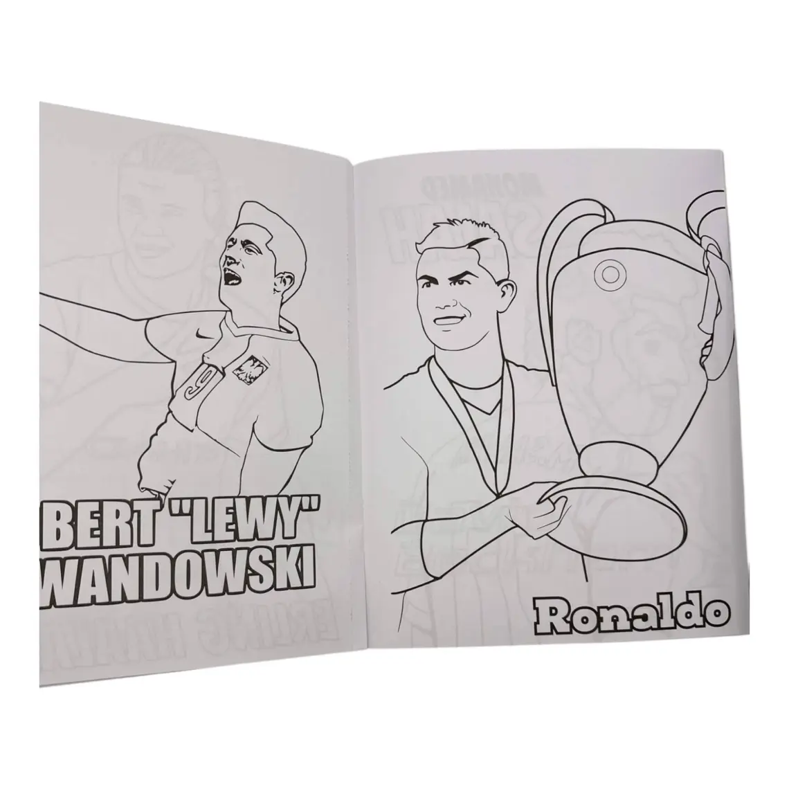Efsane Futbolcular Boyama Kitabı