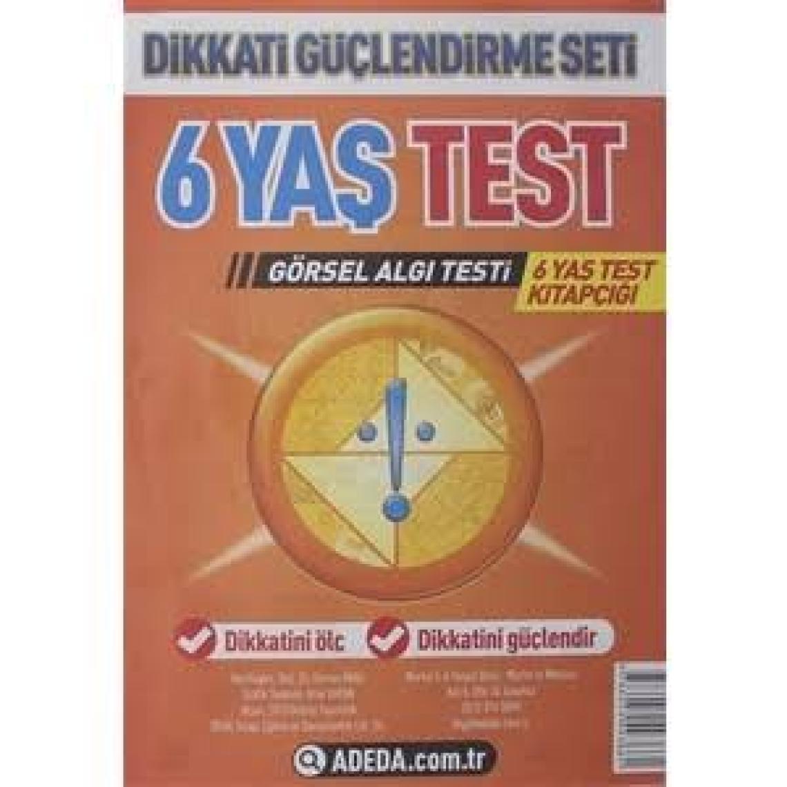 Adeda Yayıncılık Adeda DGS 6 Yaş Görsel Algı Testi