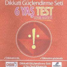 Adeda Yayıncılık Adeda DGS 6 Yaş Görsel Algı Testi