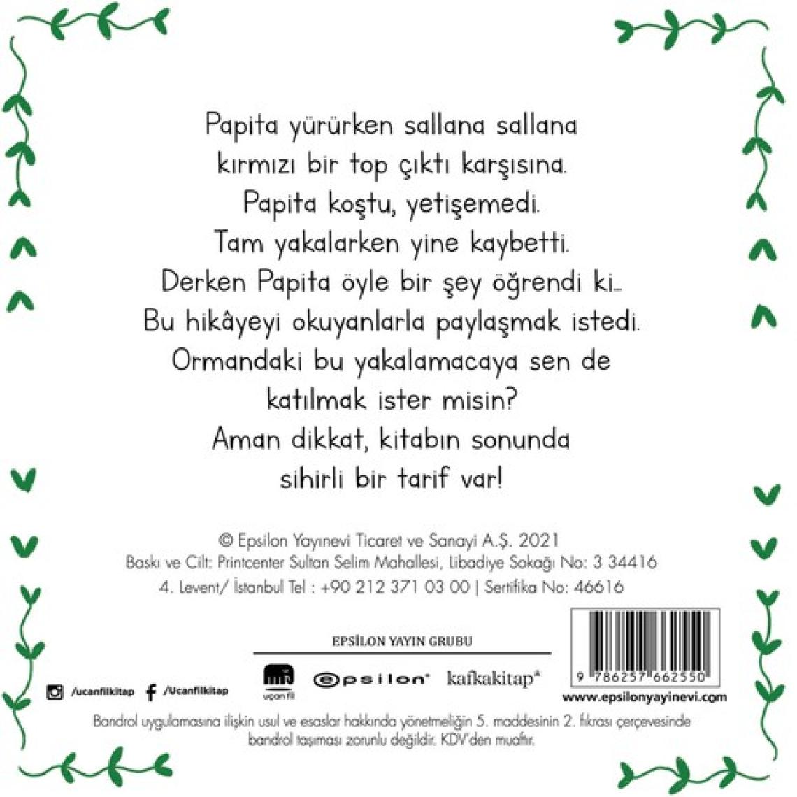 Papita’nın Topu (Kapakçıklı Kitap) - Özlem Fedai Korçak