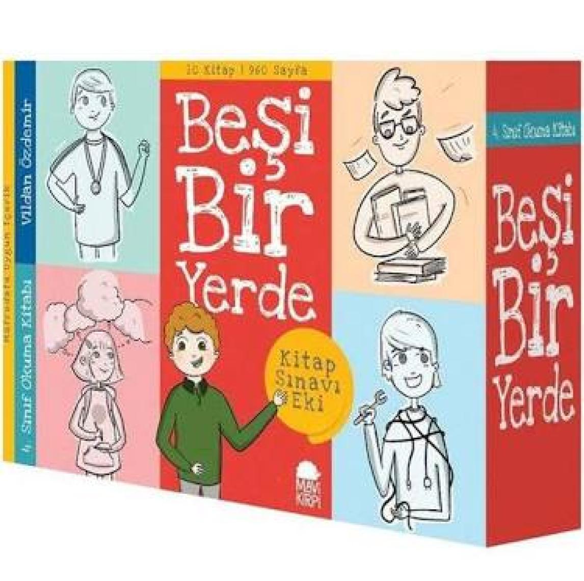 Beşi Bir Yerde 4. Sınıf Okuma Seti (10 Kitap) - Vildan Özdemir