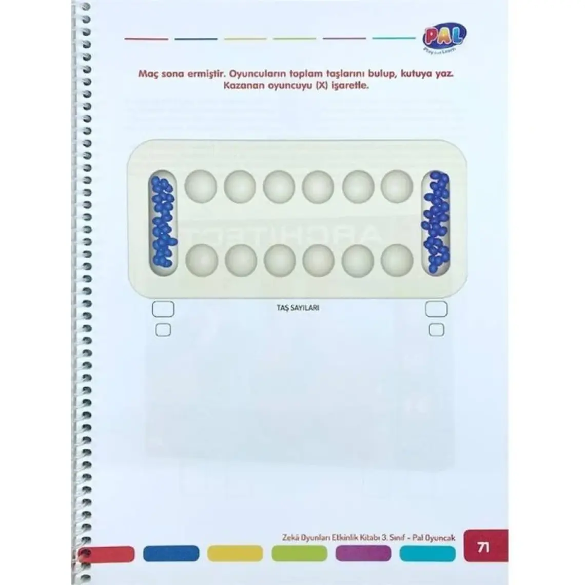 Pal 3. Sınıf Zeka Oyunları Etkinlik Kitabı