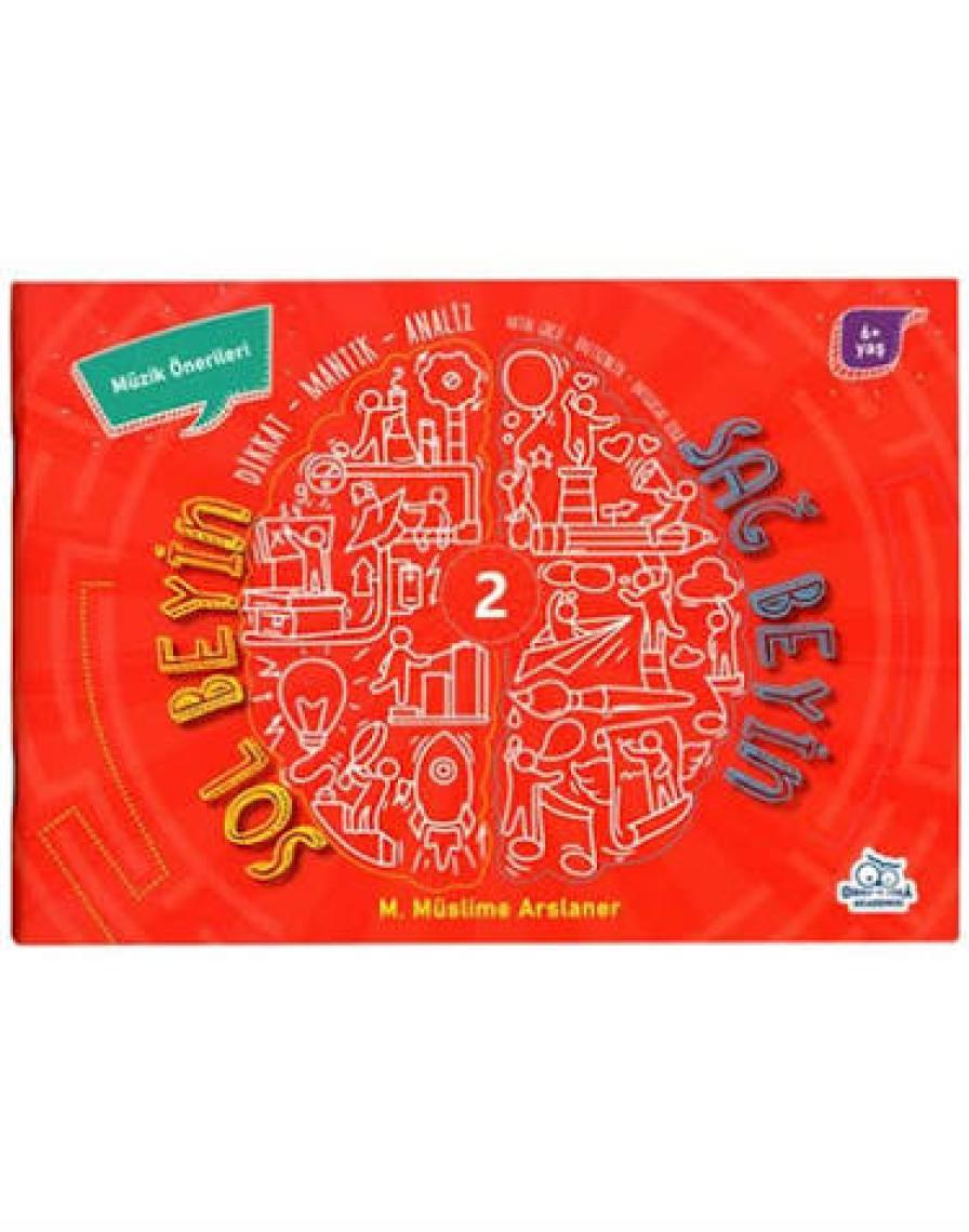 Sağ Beyin Sol Beyin Egzersizleri Set (3 Kitap) - M. Müslime Arslaner