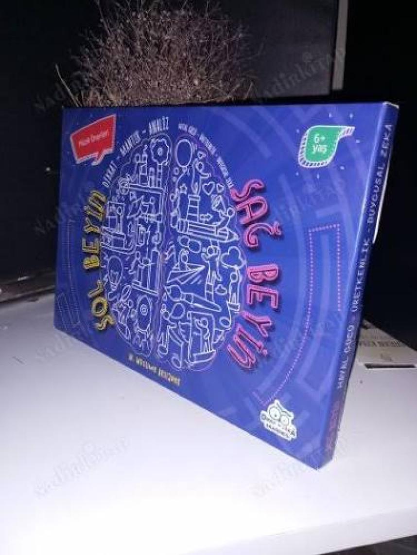 Sağ Beyin Sol Beyin Egzersizleri Set (3 Kitap) - M. Müslime Arslaner