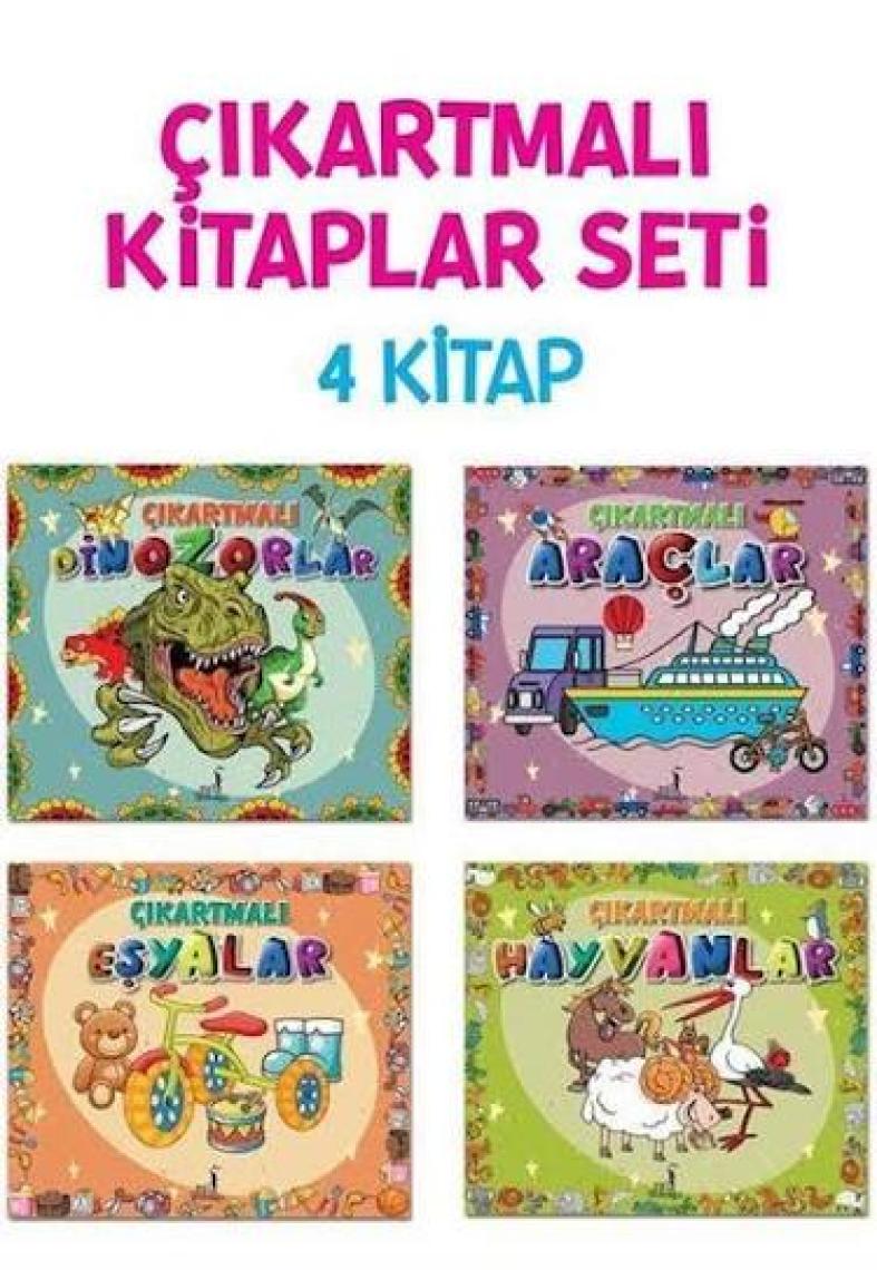Çıkartmalı Kitaplar Seti – 4 Kitap