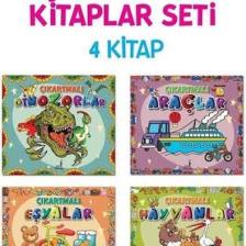 Çıkartmalı Kitaplar Seti – 4 Kitap