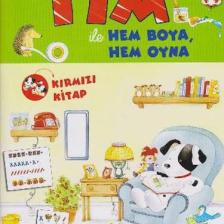 Tim ile Hem Boya Hem Oyna: Kırmızı Kitap